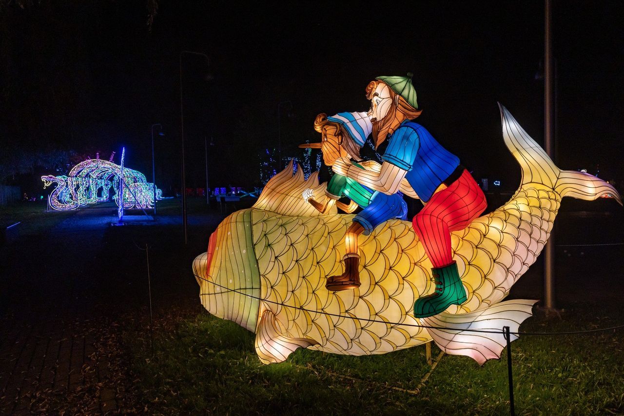 Kraków: Świetlne widowisko w Ogrodzie Doświadczeń już jest