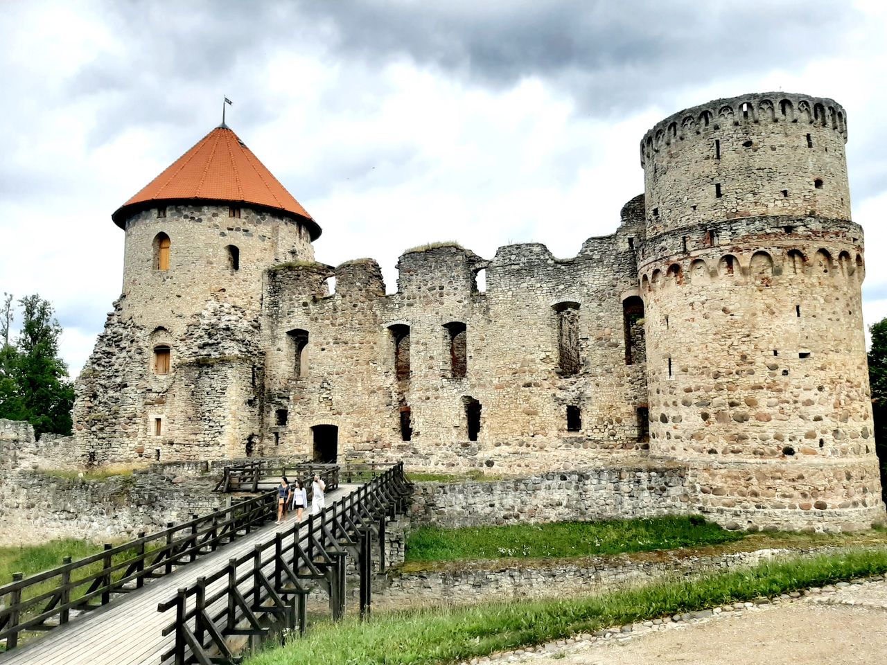 Łotewskie zamki robią wrażenie