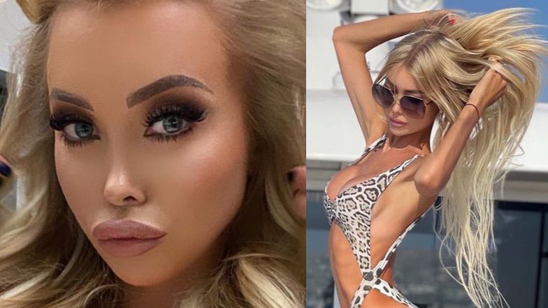 Julia Dybowska eksponuje szczupłe ciało 