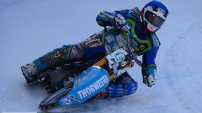 Zobacz finał IM Niemiec w wyścigach motocyklowych na lodzie (wideo)