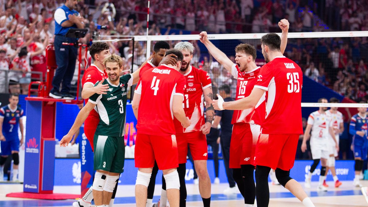 WP SportoweFakty / Monika Pliś / Na zdjęciu: siatkarze reprezetancji Polski