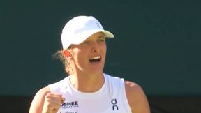 "Jazda!" Ostatni return i Iga Świątek rozpoczęła świętowanie [WIDEO]