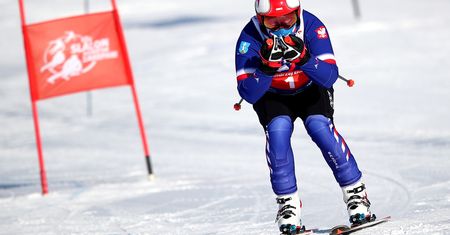 Prezydent na nartach w Zakopanem. Slalom dla dzieci