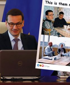 Mateusz Morawiecki i słynne zdjęcie z memów. "Nie wszyscy wiedzą"