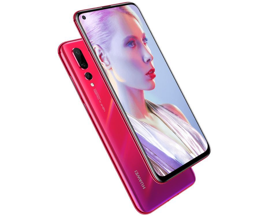 Huawei nova 4 oficjalnie. Ma potrójny aparat 48 Mpix, otwór w ekranie i... wideodzwonki 2