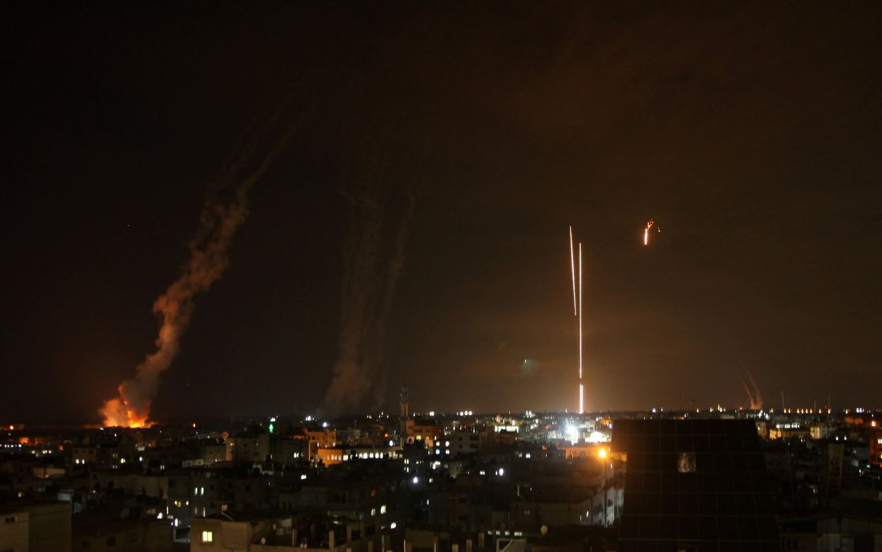Rakiety wystrzelone ze Strefy Gazy