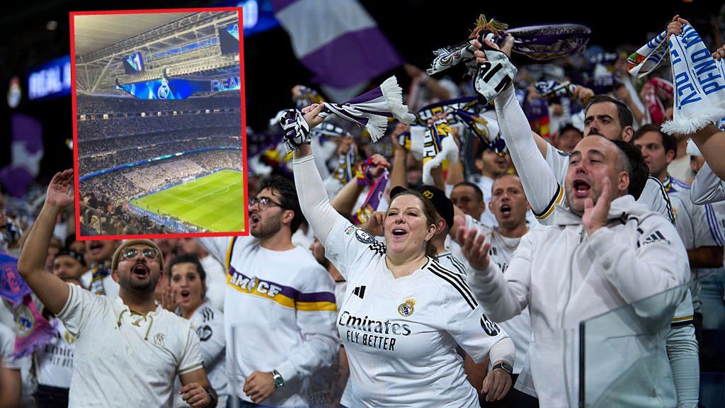 Getty Images / Angel Martinez/X/RMFCTeam / Na zdjęciu: fani Realu Madryt