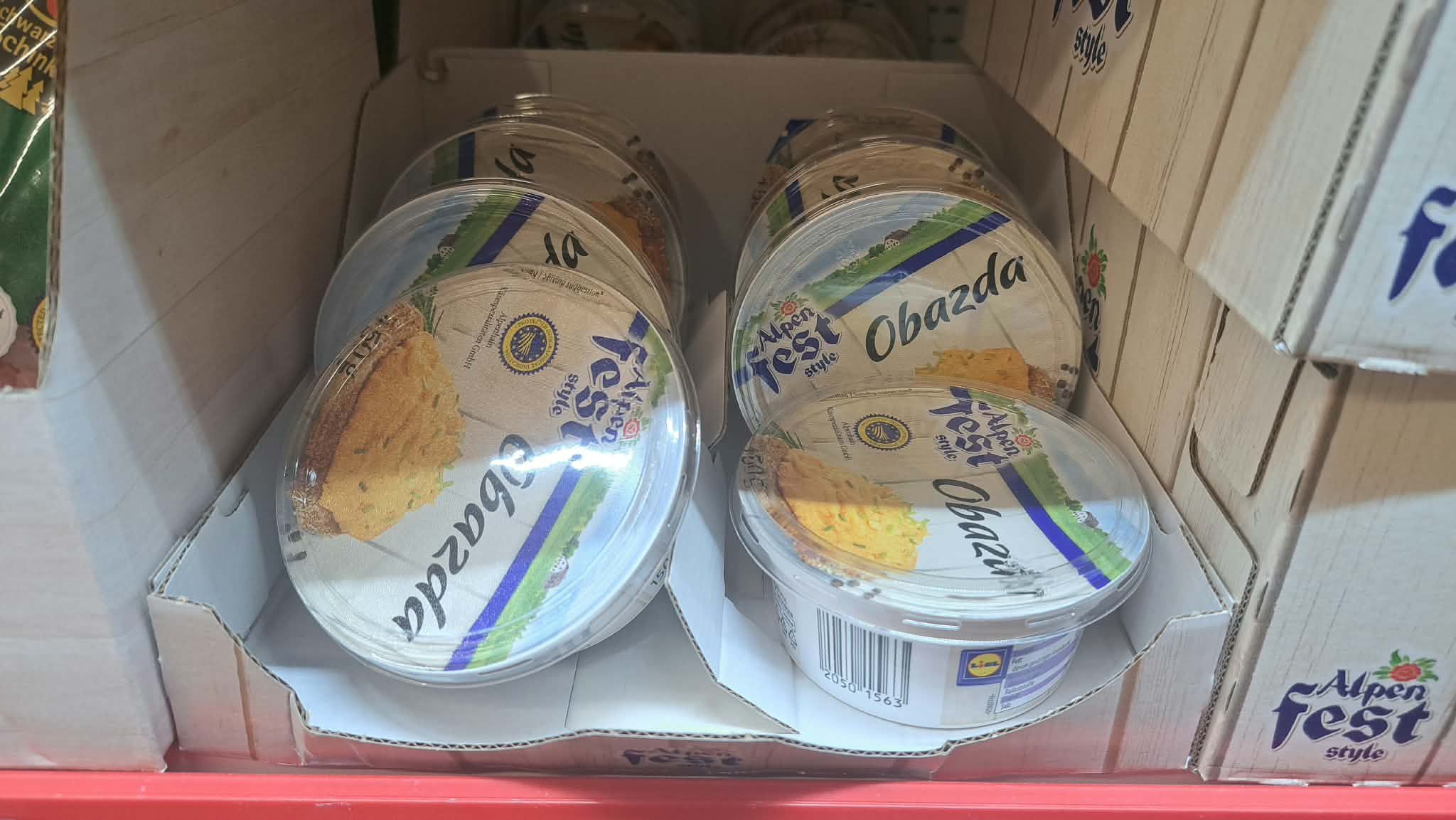 Bawarska pasta serowa z Lidla