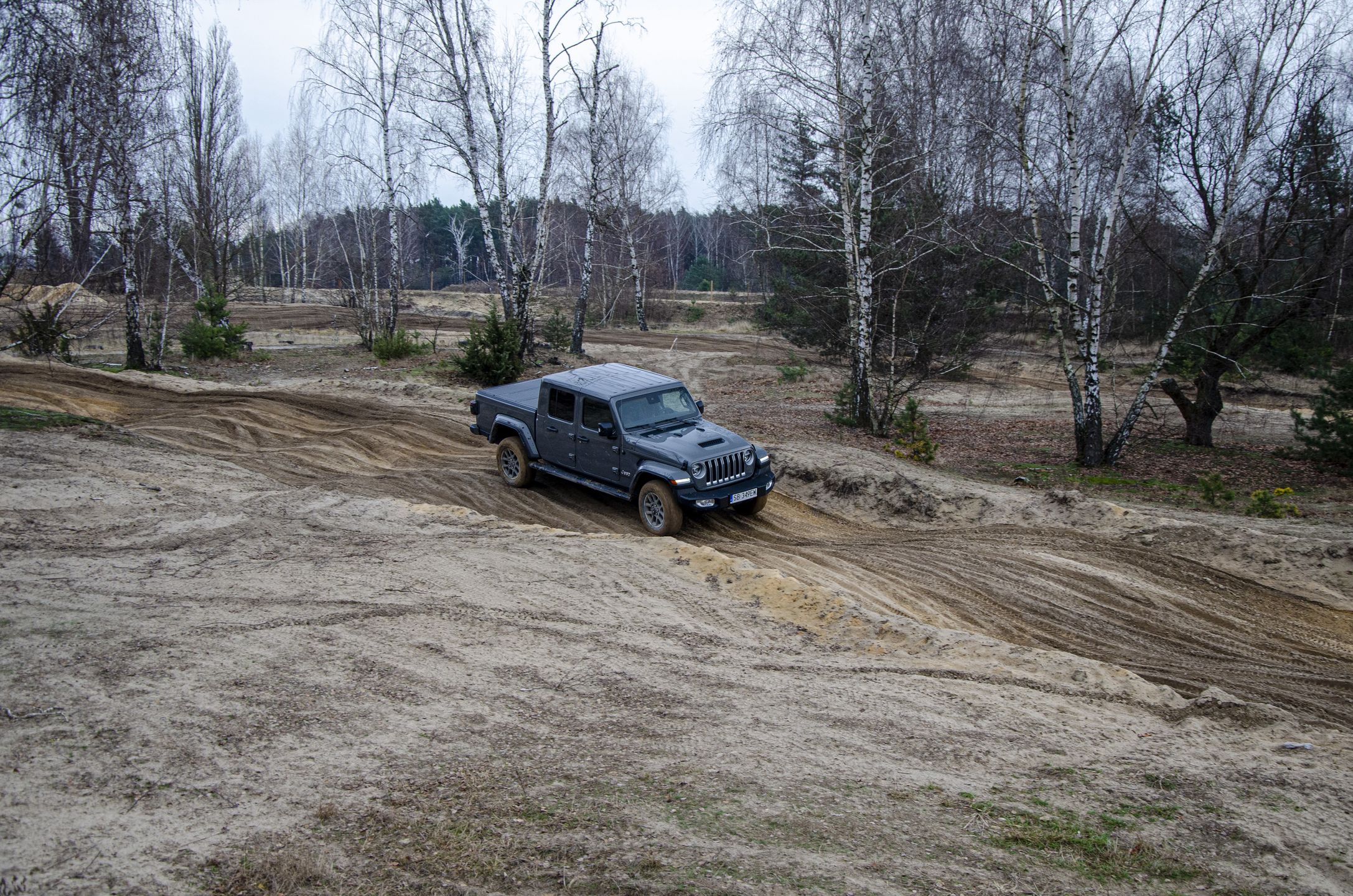 Jeep Gladiator na Poligonie4x4
