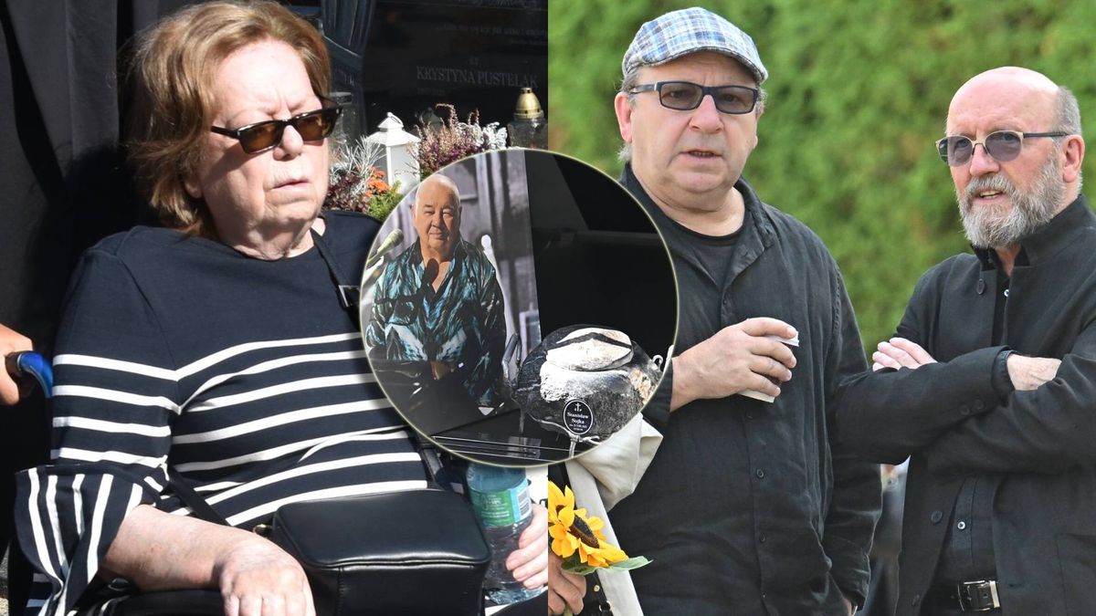 Pogrzeb Stanisława Soyki. Elżbieta Zapendowska i inni