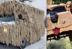 Sprzęt Rosjan wyśmiany. Ludzie mówią, że to wóz bojowy z "Głupiego i głupszego"