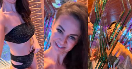 U Mai Rutkowski niezmiennie atmosfera sukcesu: "W tym samym miejscu, ale 20 KILOGRAMÓW lżejsza" (FOTO)