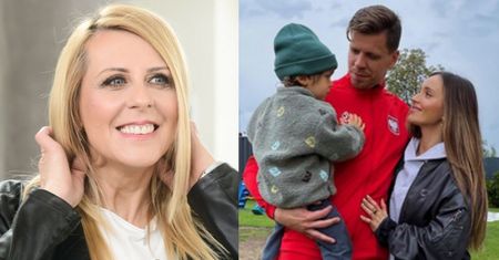 Mama Wojciecha Szczęsnego bawi się z Liamem w Opalenicy (ZDJĘCIA)