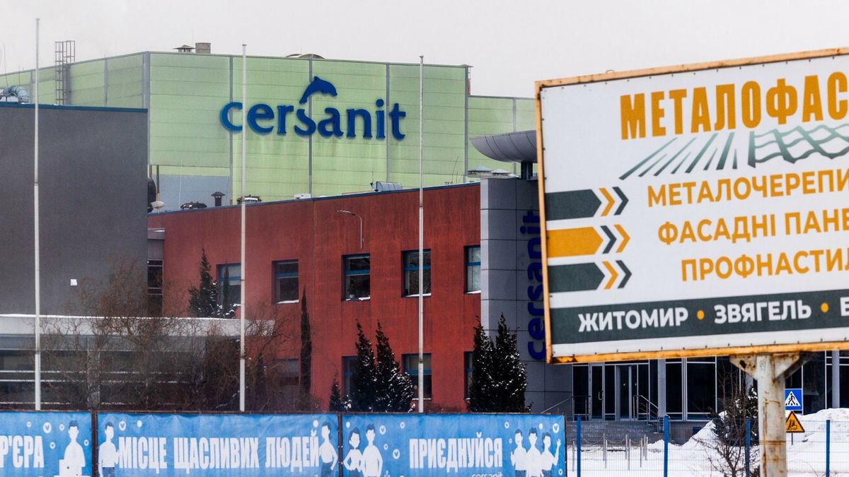 Fabryka Cersanit na Ukrainie w obwodzie zytomierskim