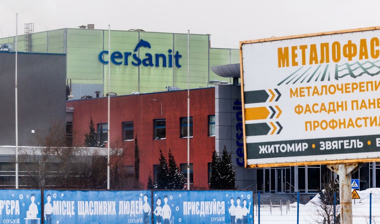 Atak Rosji na polską fabrykę Cersanit w Ukrainie