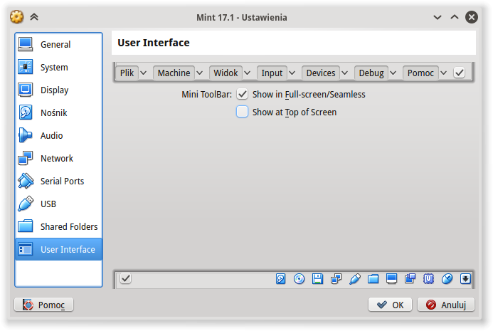Wreszcie można dopasować interfejs maszyny do swoich potrzeb