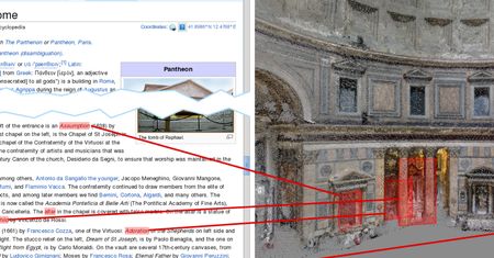 Koniec zwiedzania na StreetView? Na Wikipedii mogą pojawić się modele miejsc z adnotacjami