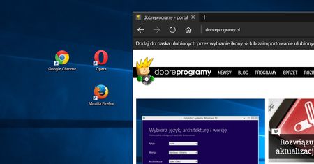 Zmieniamy domyślną przeglądarkę i inne aplikacje w Windows 10