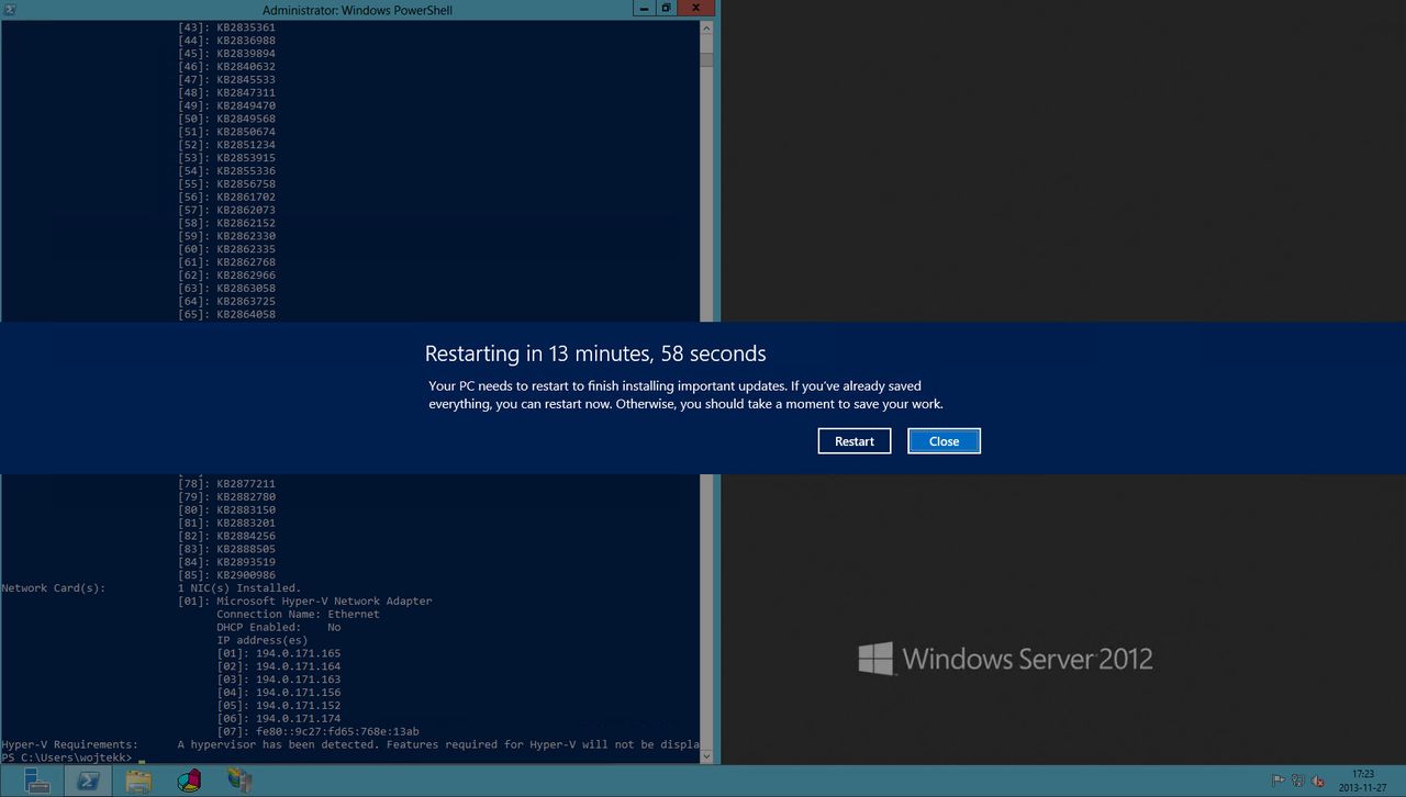 Niepokorny Windows Server i (do bólu) automatyczne aktualizacje