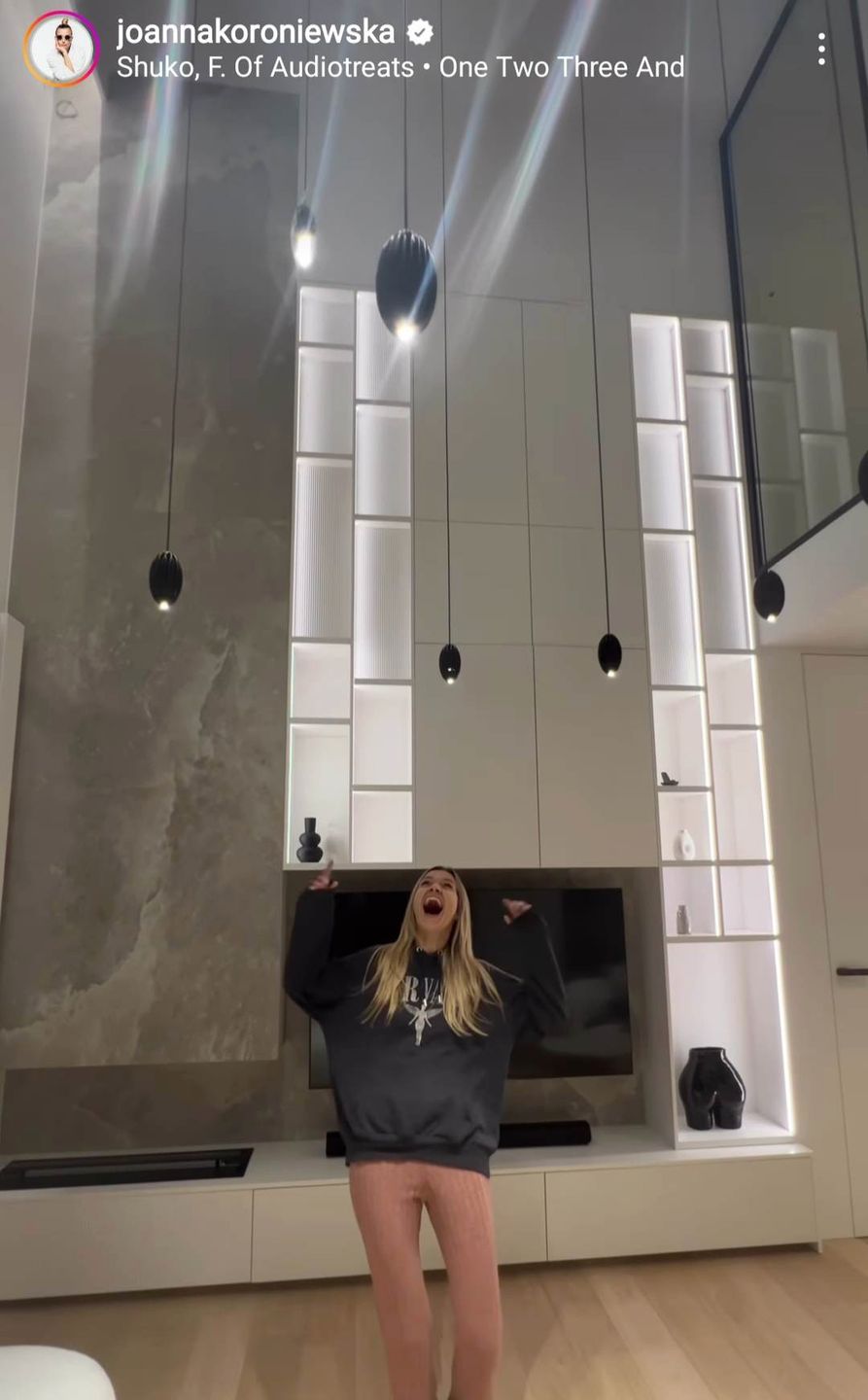 Joanna Koroniewska pokazała salon