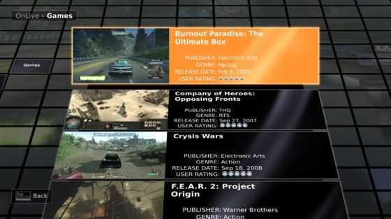 OnLive - najnowsze gry bez konsoli i komputera! 2