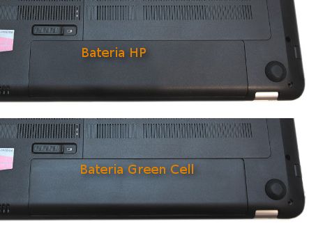 Porównanie oryginalnej baterii HP i zamiennika Green Cell Ultra