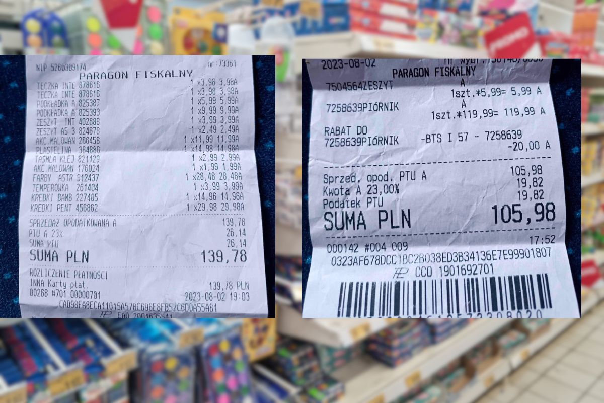Średni koszt wyprawki szkolnej to 802,80 zł