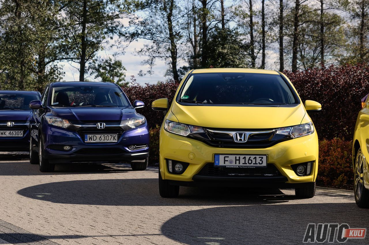 Honda Jazz 1.3 i-VTEC i Honda HR-V 1.6 i-DTEC - test, opinie, spalanie, cena