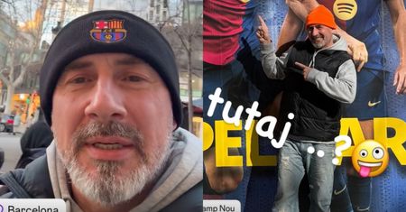 Jacek Kopczyński chwali się CAŁUŚNYM zdjęciem z tajemniczą blondynką podczas wypadu do Barcelony. "Szczęśliwy"