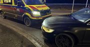 Harklowa: Pijany 28-latek czołowo zderzył się z karetką na DW 969. Miał ponad promil