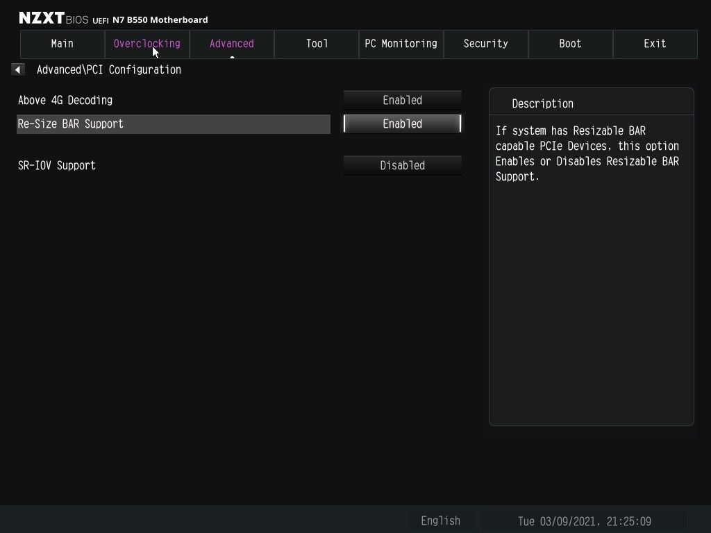 NZXT N7 B550 - UEFI BIOS część 4