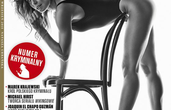 Wrześniowy „Playboy” z Nataszą Urbańską na okładce