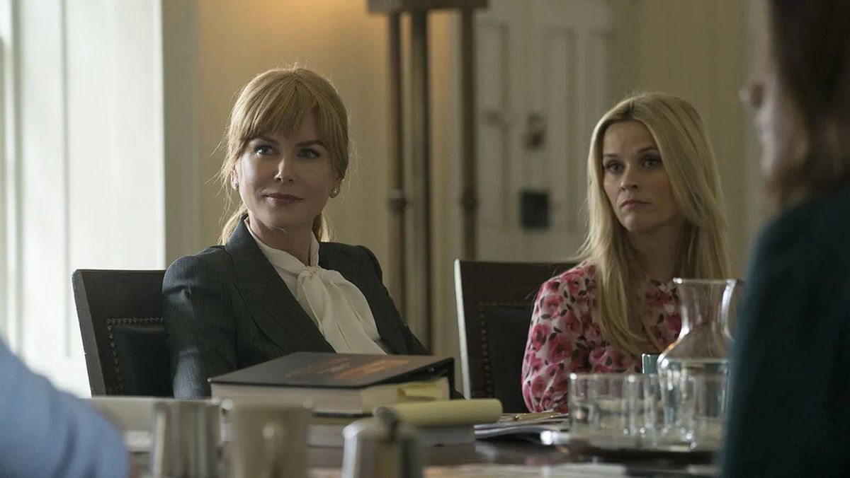 Nicole Kidman i Reese Witherspoon w serialu "Wielkie kłamstewka".
