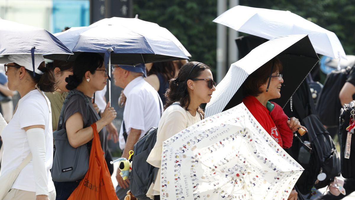Upał w Japonii 
