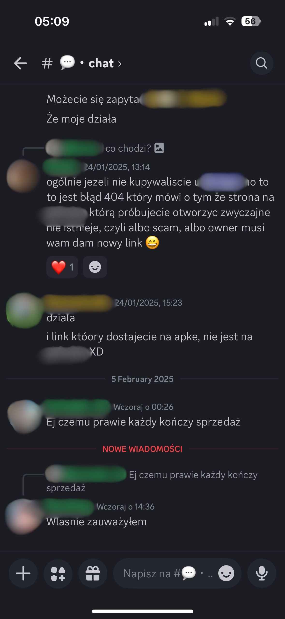 Dyskusja w grupie, gdzie można było zakupić fałszywy mDowód