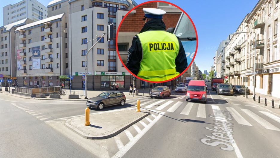 Atak w Warszawie w biały dzień.