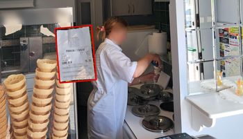 8 zł za gałkę lodów w Lublinie. Gdy ją zobaczył, wyciągnął telefon