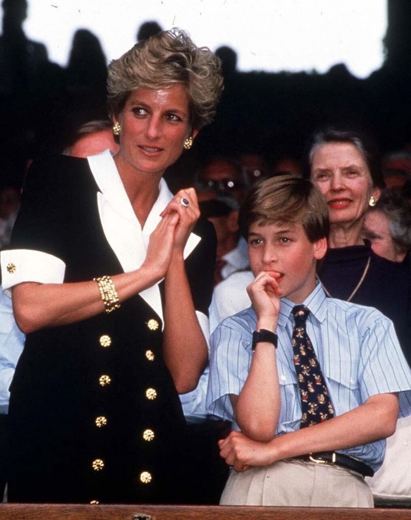 książę William, księżna Diana