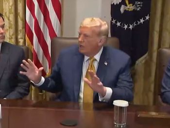Padło pytanie. Reakcja Trumpa niesie się po sieci