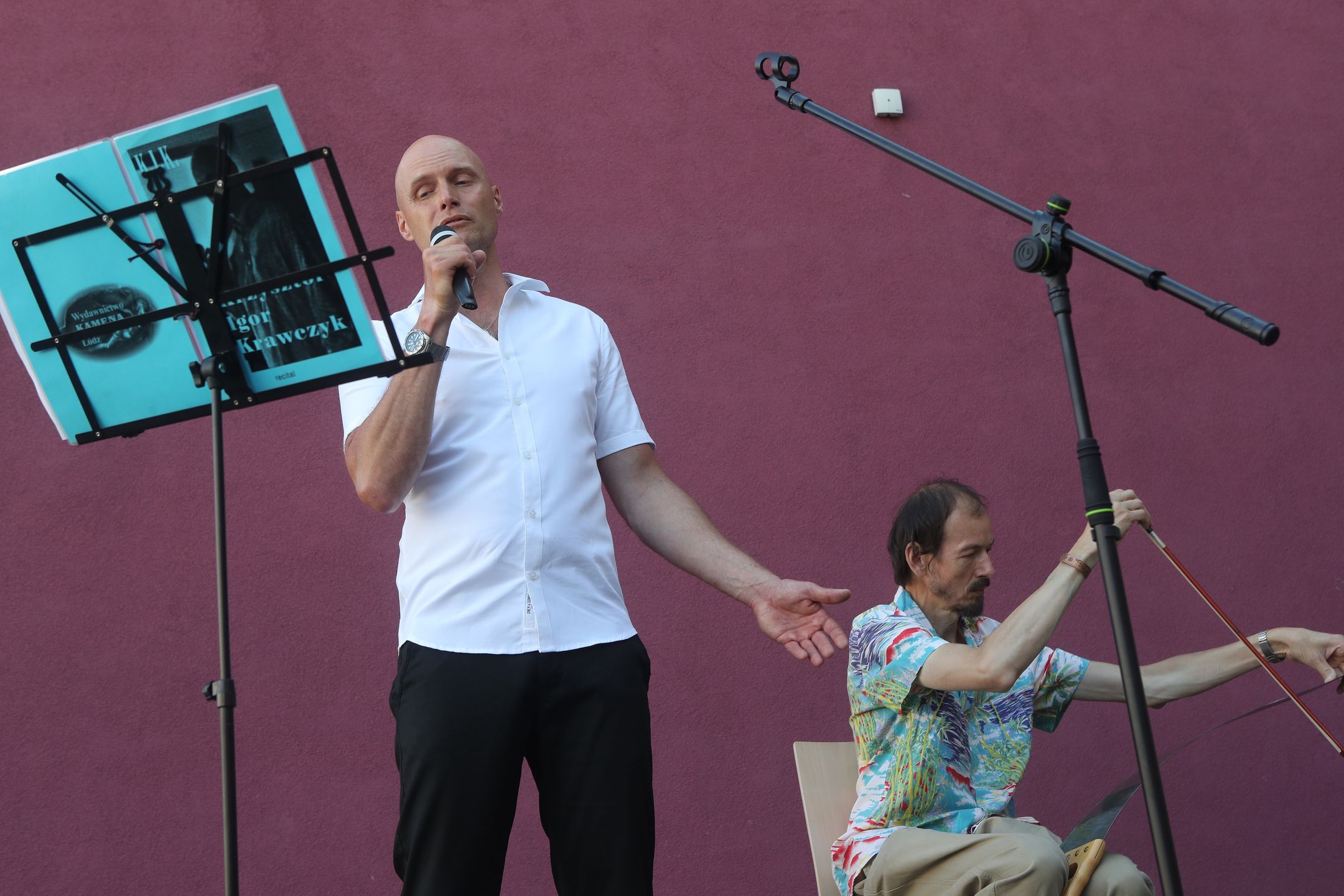 Krzysztof Krawczyk na koncercie w Łodzi