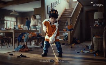 TBWA Warszawa stworzyła dla Allegro spot w 5 dni. Dzięki sztucznej inteligencji