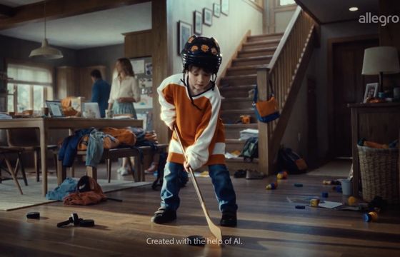 TBWA Warszawa stworzyła dla Allegro spot w 5 dni. Dzięki sztucznej inteligencji