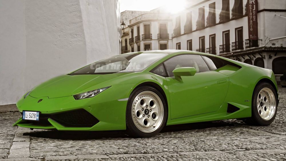 Lamborghini Huracán na felgach z Diablo