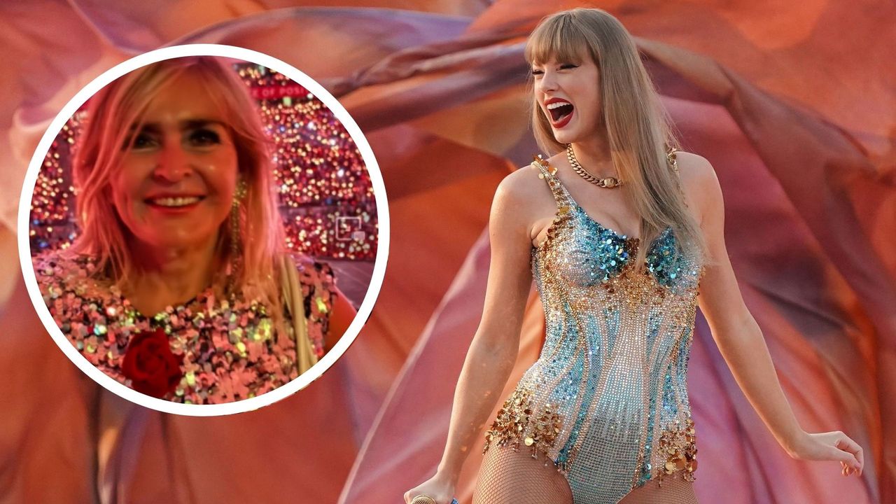 Odstrojona w cekiny Monika Olejnik wywijała na koncercie Taylor Swift. Fanka: "Nie rozumiem tego szału"