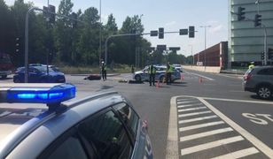 Dramat w Katowicach. Zderzenie z Teslą. 35-latek w stanie krytycznym