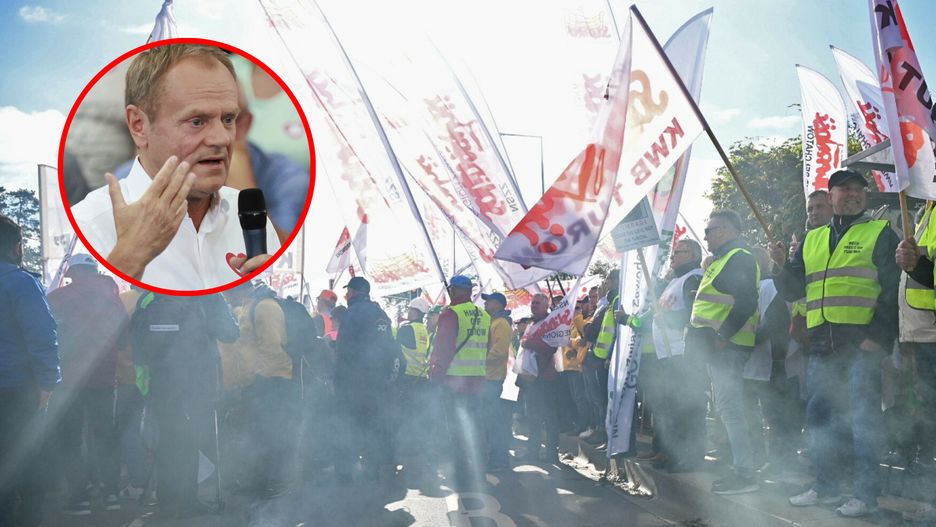 Związkowcy z kopalni Turów pojawią się na wiecu Donalda Tuska w Jeleniej Górze