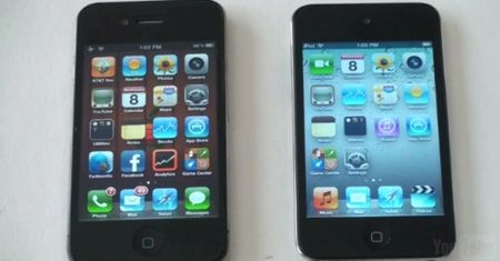 Pojedynek na jabłka... iPhone 4 vs iPod Touch 2010 [wideo]