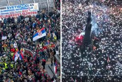 Działo się w nocy. Ogromna demonstracja na południu Serbii