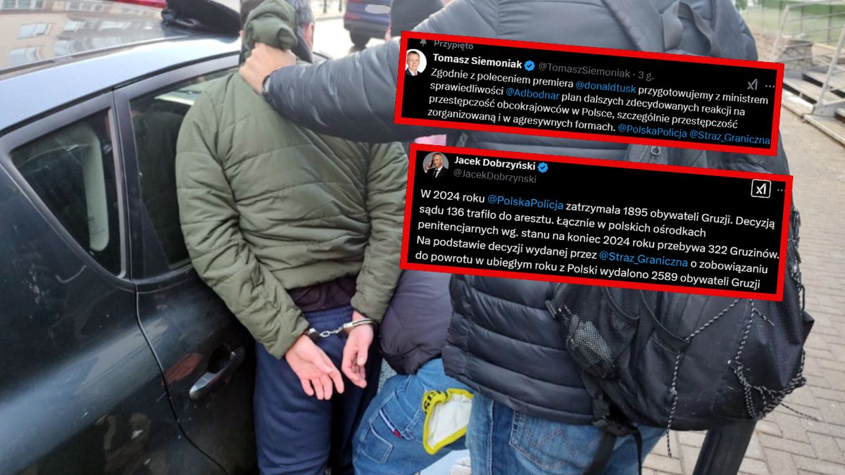 Zatrzymany przez warszawską policję Gruzin