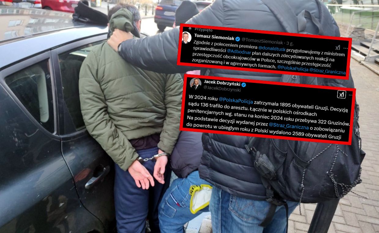 Rząd w walce z gangami Gruzinów. Będą deportacje